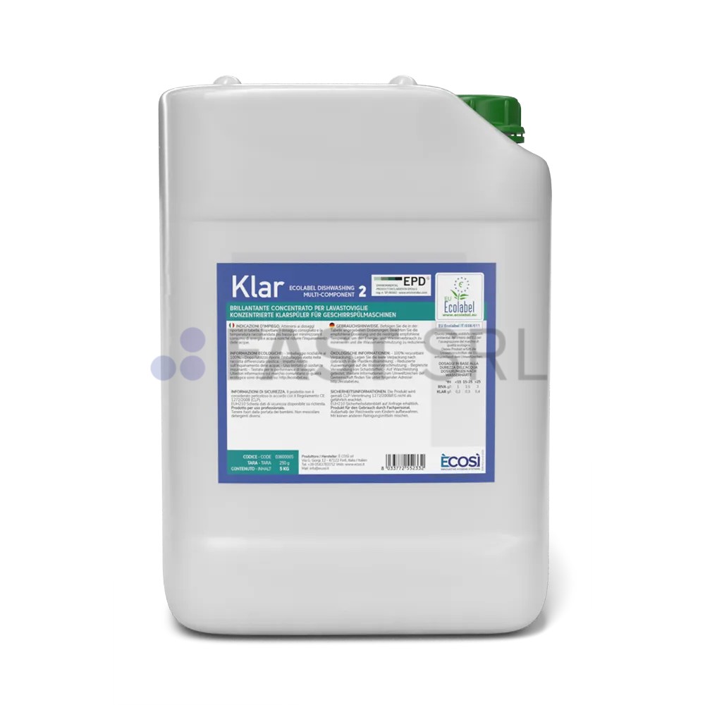[03600005] ÈCOSÌ Klar (C5 Canestro 5 kg)